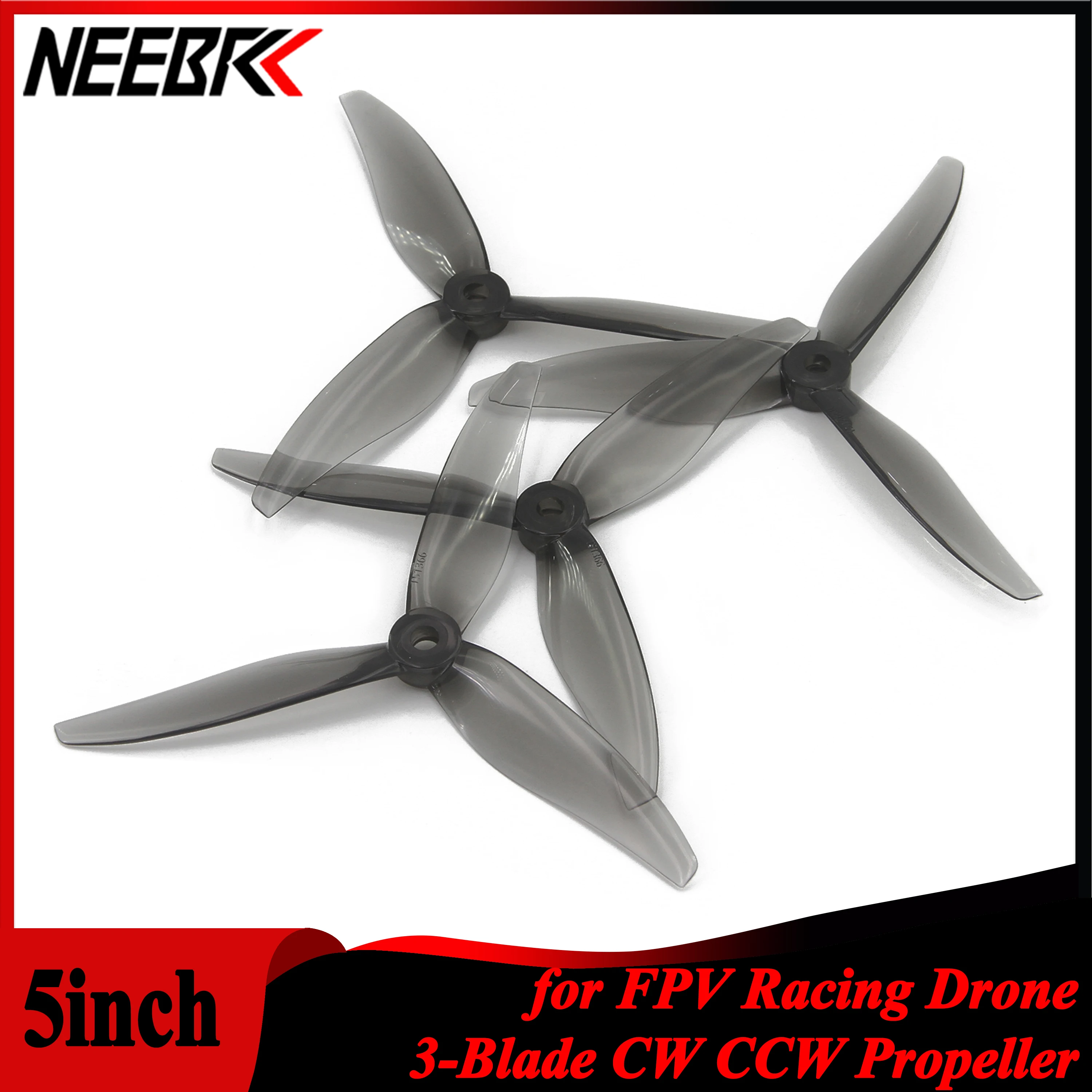NEEBRC 12 Pairs 5 inch Props 3 - Fpv Drone Propeller ulasan dan harga